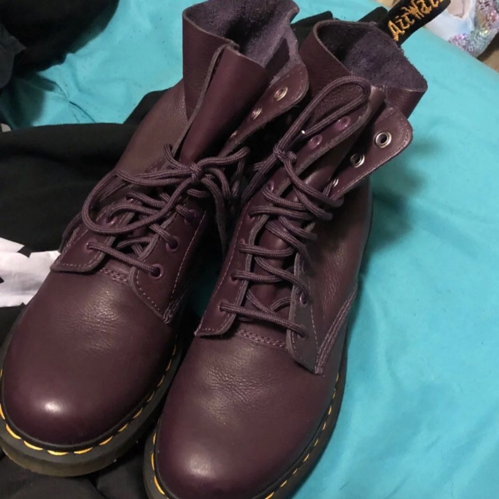 Purple Doc Martens Size 9